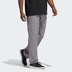 Men's Adidas Grey (Gray) Open Hemmed Pants Like New! Size S (Small) - Very Comfy